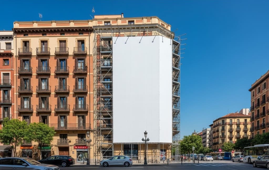 Lonas publicitarias en Madrid