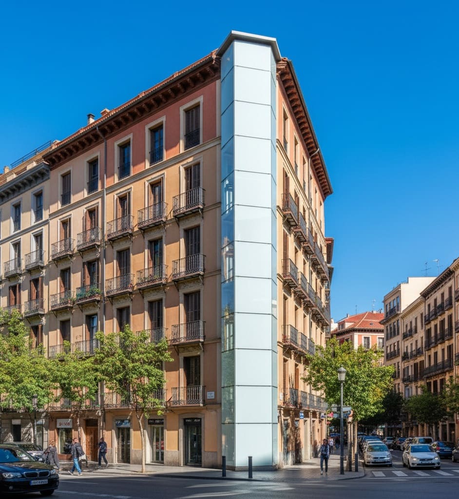 Vinilo en ascensor Madrid